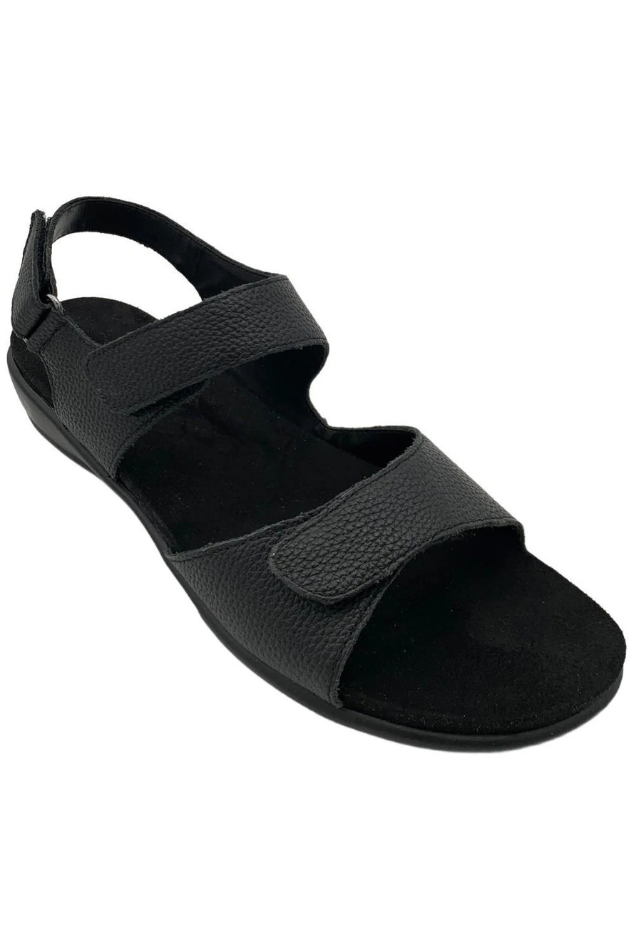 Easy Spirit Women's Hartwell Slingback Strappy Sandals Black - Extra Wide